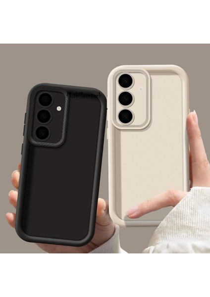 Samsung Galaxy A35 Kılıf Kare Kamera Korumalı Yumuşak Ince Hafif Zarif Tasarım Darbeye Dayanıklı Yükseltili Kapak modelleri