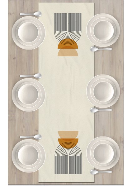 Minimalist Serisi 140X40 cm Dijital Baskılı Runner fiyatları