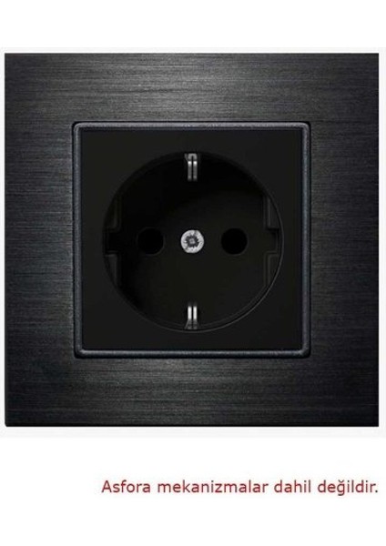 Asfir Schneider Asfora Serisi Alüminyum Onyx Tekli Çerçeve ALG301-71 Modeli fiyatları