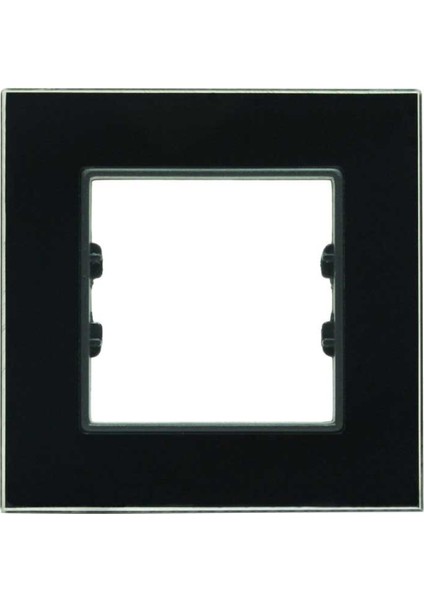 Asfir Schneider Asfora Serisi Pleksiglas Parlak Siyah Tekli Çerçeve APG201-71 Modeli