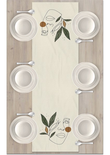 Minimalist Serisi 140X40 cm Dijital Baskılı Runner fiyatları