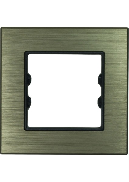 Asfir Schneider Asfora Serisi Alüminyum Bronz Tekli Çerçeve ALG101-71 Modeli