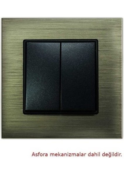 Asfir Schneider Asfora Serisi Alüminyum Bronz Tekli Çerçeve ALG101-71 Modeli modelleri