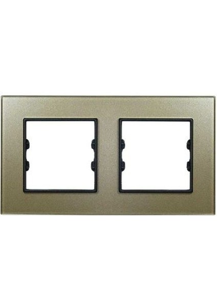 Asfir Schneider Asfora Serisi Alüminyum Onyx Ikili Çerçeve ALG302-71 Modeli