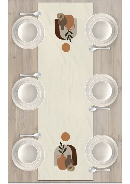 Minimalist Serisi 140X40 cm Dijital Baskılı Runner fiyatları