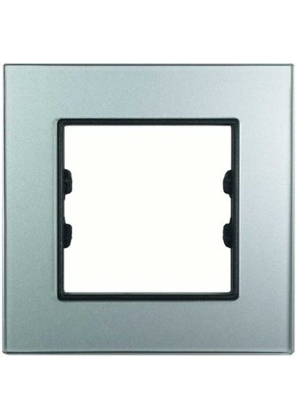 Asfir Schneider Asfora Serisi Pleksiglas Parlak Gümüş Tekli Çerçeve APG401-71 Modeli