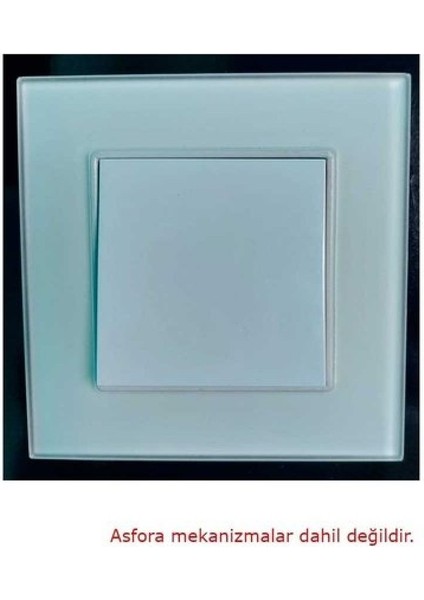 Asfir Schneider Asfora Serisipleksiglas Mat Beyaz Tekli Çerçeve APG601-21 Modeli fiyatları