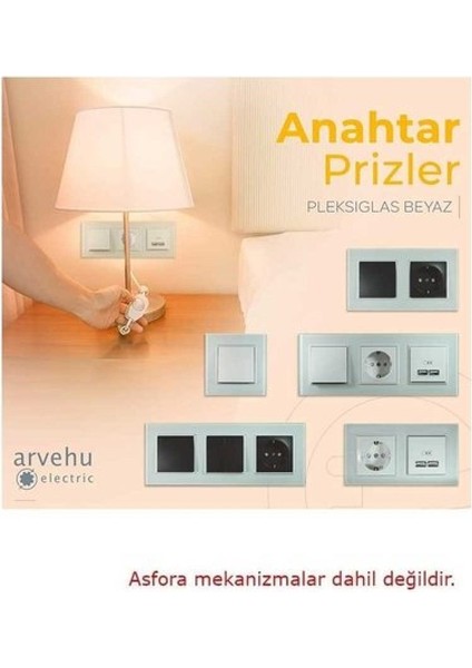 Asfir Schneider Asfora Serisipleksiglas Mat Beyaz Tekli Çerçeve APG601-21 Modeli modelleri