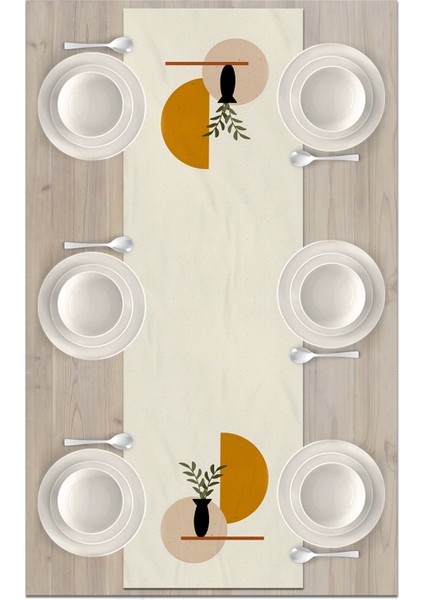 Minimalist Serisi 140X40 cm Dijital Baskılı Runner fiyatları