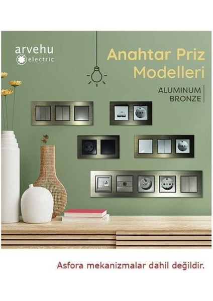 Asfir Schneider Asfora Serisi Alüminyum Bronz Altılı Çerçeve ALG106-71 Modeli fiyatları