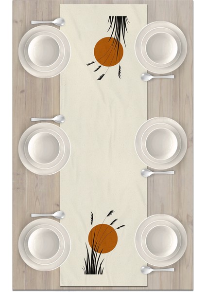 Minimalist Serisi 140X40 cm Dijital Baskılı Runner fiyatları