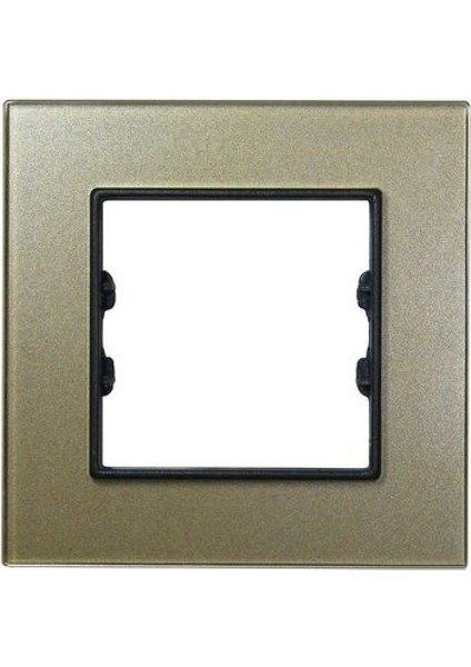 Asfir Schneider Asfora Serisi Pleksiglas Şampanya Tekli Çerçeve APG301-71 Modeli