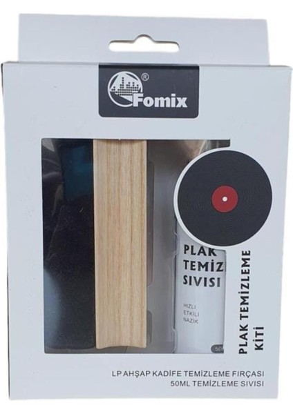 Teknotrust Fomix Plak Temizleme Kiti Plak Vinil Bakım Kiti GK-R46