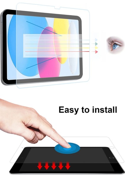 iPad Air 11 Inç 6. Nesil Uyumlu Tamperli Cam Ekran Koruyucu