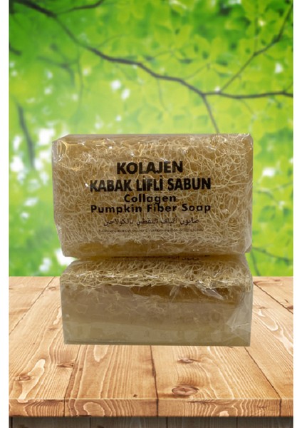 Doğal Kabak Lifli Kollajen Sabunu 100 gr
