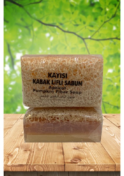 Doğal Kabak Lifli Kayısı Sabunu 100 gr