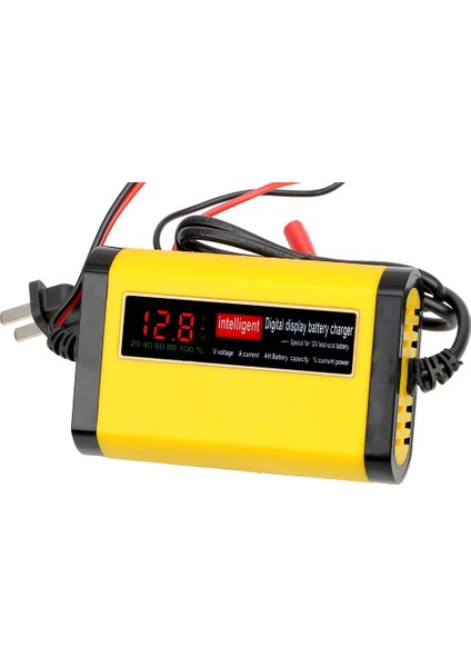 12V Akü Prizden Şarj Cihazı 12V 2A LCD Ekranlı Hızlı Şarj Istasyonu