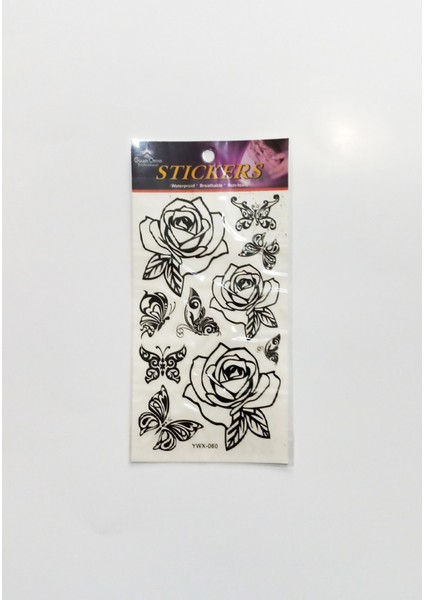 Geçici Dövme Tattoo Stıckers 4paket EASTERN-0319