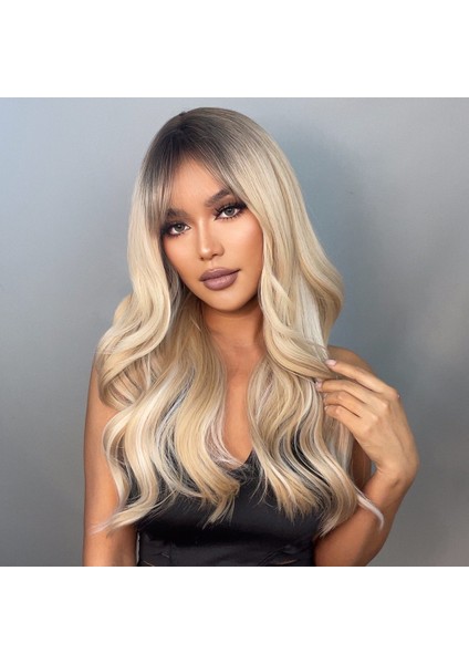 Medikal Ombreli Yeni Koleksiyon Peruk Tepe Cilt Görünümlü