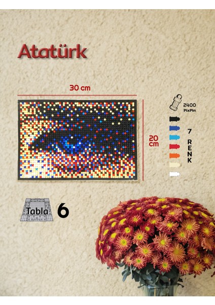 Flexi Pixel Sanat Kiti-Atatürk