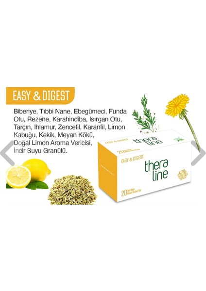 Easy&digest Düzenleyici Çay Süzen Poşet (2 Kutu)