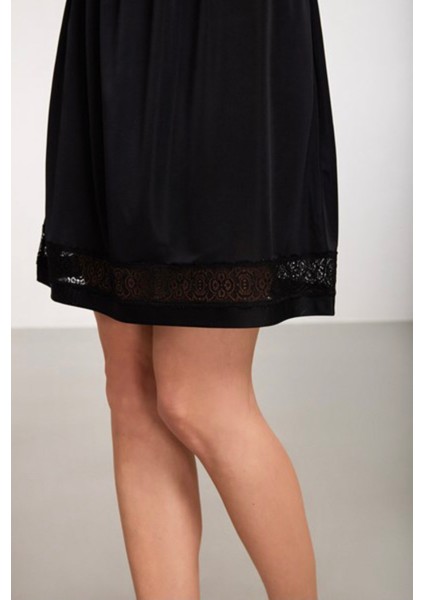 Kadın Dantelli Jüpon