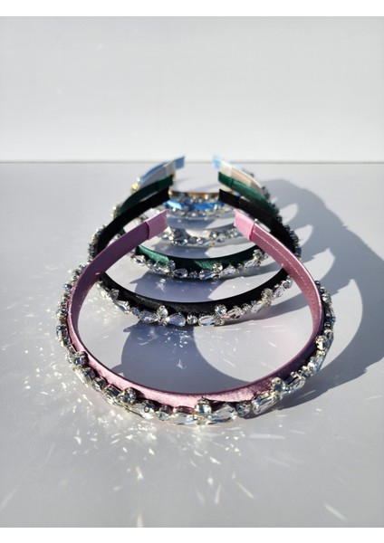 Kristal Taş Işlemeli Kadın Taç fiyatları