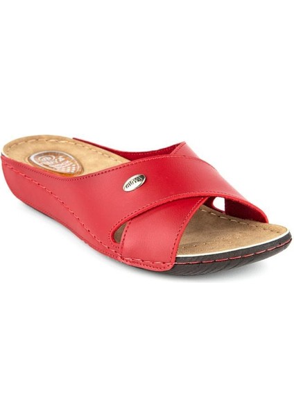 Yara 32251-003 Topuk Jelli Anatomik Taban Kadın Terlik Bordo 36-40