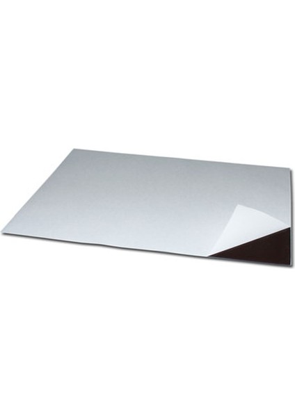 Yapışkanlı Levha Mıknatıs Tabaka Magnet 0.6 mm Kalınlık
