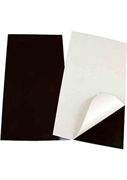 Yapışkanlı Levha Mıknatıs Tabaka Magnet 0.6 mm Kalınlık