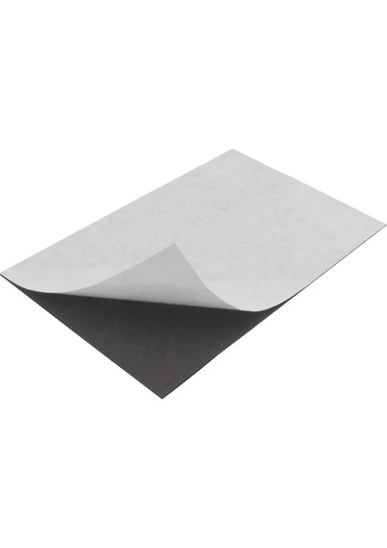Yapışkanlı Levha Mıknatıs Tabaka Magnet 0.6 mm Kalınlık