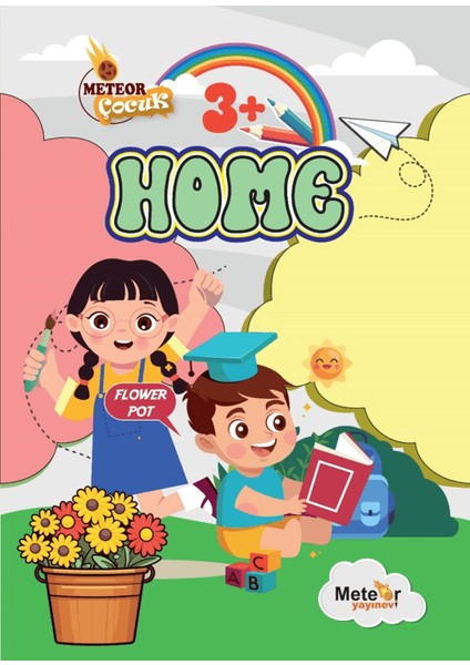Home Türkçe – İngilizce Boyama Kitabı