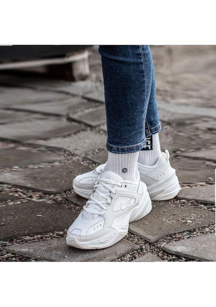 M2K Tekno Unisex Beyaz Spor Ayakkabı indirimleri