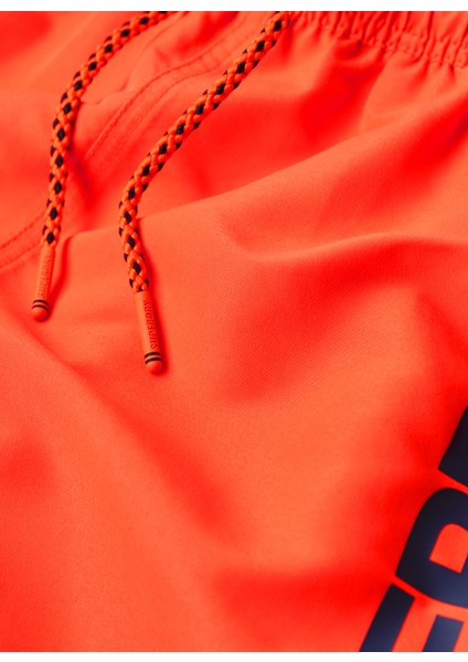 Turuncu Erkek Şort Mayo M3010236A2LN_SPORT Graphıc 17 Swım modelleri