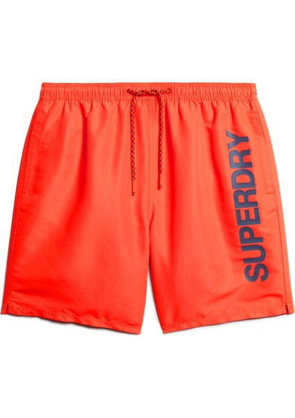 Turuncu Erkek Şort Mayo M3010236A2LN_SPORT Graphıc 17 Swım indirimleri