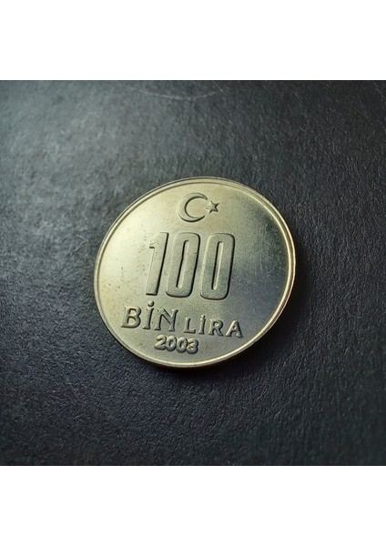 100 Bin Lira 2003 Ça/çil Eski Madeni Para - 39963664286B698715