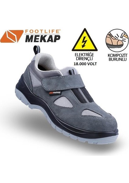 Kompozit Burunlu Elektrikçi Iş Ayakkabısı 157 S1P (Kevlar Ara Taban)