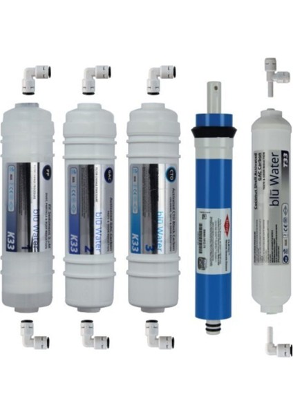 Kapalı Kasa Su Arıtma Cihazı Filtre Set 5 Aşama - Hyundaı Membran