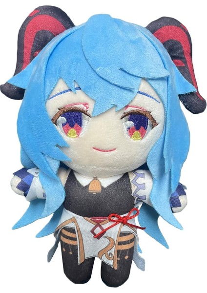 Anime Figürü Peluş Ganyu Peluş Bebek El Yapımı 8 "cosplay Sahne Koleksiyonu Yumuşak Dolması Bebek Hayranları Için Hediye (Ganyu Peluş) (Yurt Dışından)