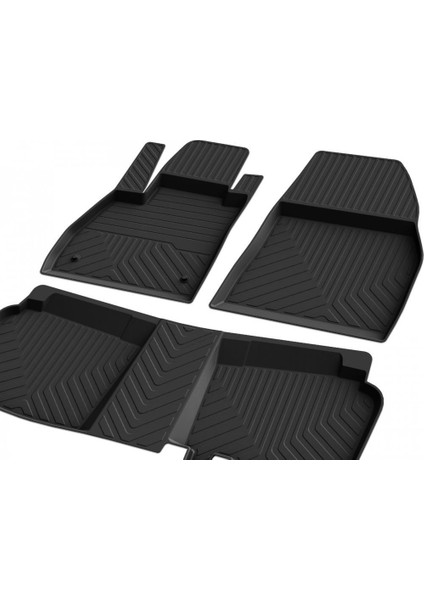 Mercedes Citan 1 W415 Ferrous 4d Havuzlu Kauçuk Paspas 2012 2021 modelleri