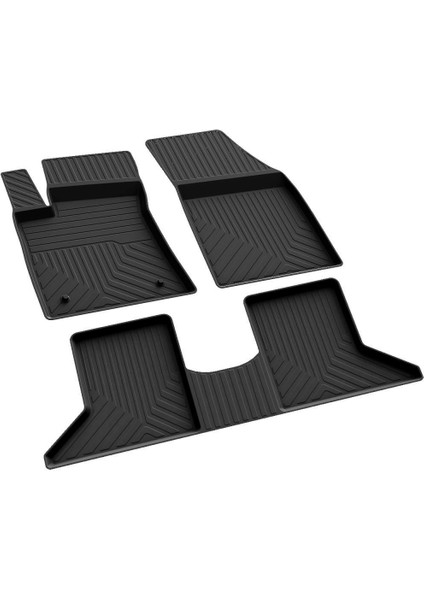 Dacia Dokker 2012 ve Üstü 4d Havuzlu Kauçuk Paspas Bmy