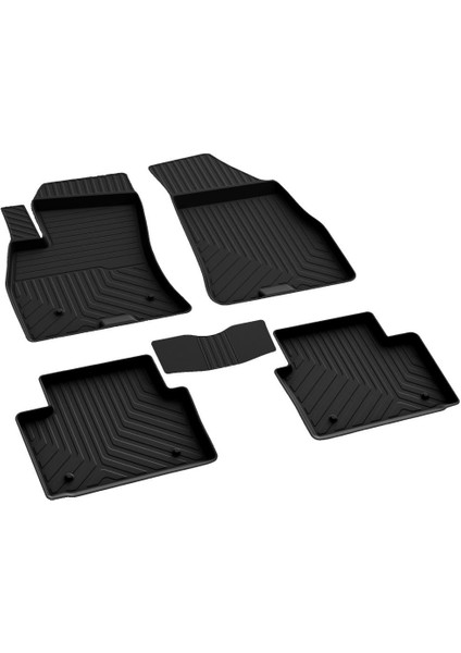 Dacia Lodgy 2012 ve Üstü 4d Havuzlu Kauçuk Paspas Bmy