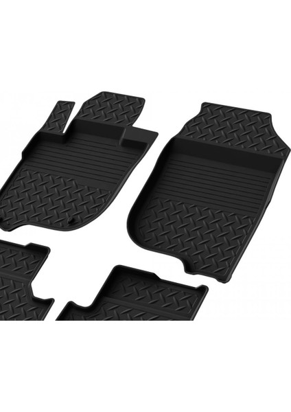 Mitsubishi L200 4 2007-2015 4d Havuzlu Kauçuk Paspas Bmy modelleri