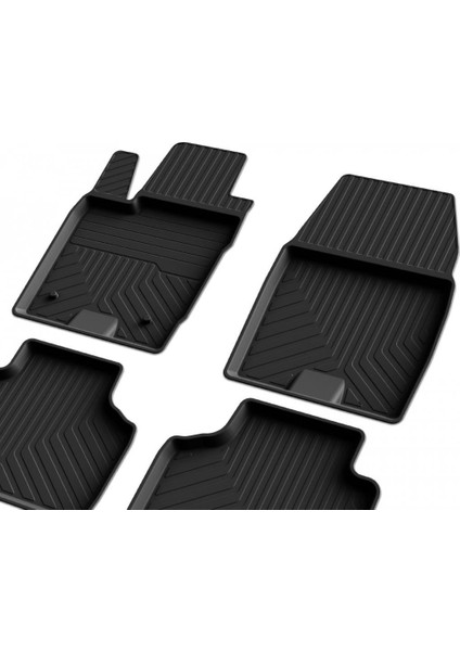 Ford Courier 2014-2023 4d Havuzlu Kauçuk Paspas Bmy modelleri