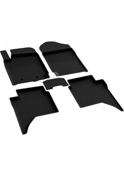 Volkswagen Amarok 1 2010-2020 4d Havuzlu Kauçuk Paspas Bmy