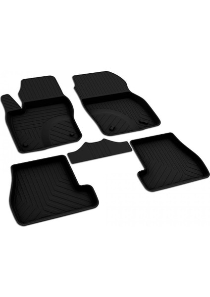 Ford Focus 3 2011-2015 4d Havuzlu Kauçuk Paspas Bmy