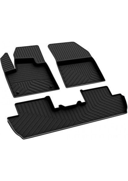 Peugeot 3008 Allure 2016 ve Üstü 4d Havuzlu Kauçuk Paspas Bmy