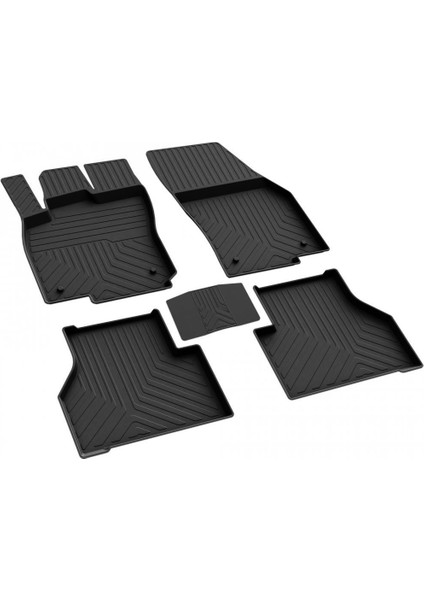 Volkswagen Caddy 5 2020 ve Üstü 4d Havuzlu Kauçuk Paspas Bmy