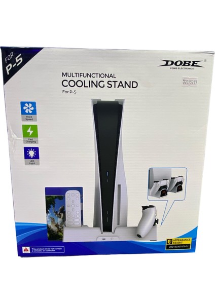 Ps5 Fat Çok Fonksiyonlu Soğutucu Dikey Stand Dobe TP5-1511