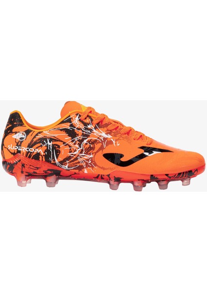 Super Copa 2408 Naranja Negro Fırm Ground Erkek Turuncu Krampon (Çim Zemin) SUPS2408FG